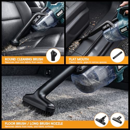 Cordless Handheld Vacuum Cleaner Compatible with Makita 18V Battery - Image 6