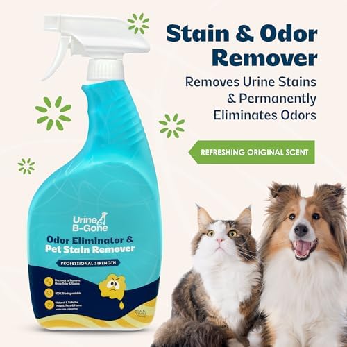 Urine B-Gone Enzyme Cleaner for Human, Cat & Dog Urine, Original, 32 oz - Image 3