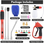 18-Pc Pressure Washer Accessory Kit with Foam Cannon, 5000 Psi - Image 2