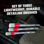 Chemical Guys, All in the Details Interior Detailing Brush Set, 3-Piece - Image 2
