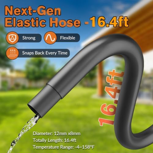 Cordless Pressure Washer, 900PSI Portable Power Washer with 6-in-1 Nozzle - Image 6