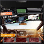 Windshield Sun Shade for Ford Edge 2015-2024 - Image 4