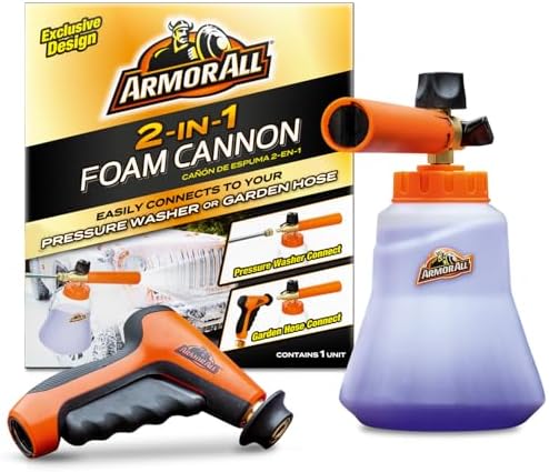 Armor All 2-in-1 Foam Cannon Kit for Garden Hoses and Power Washers by ArmorAll