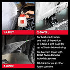 Griot's Garage BOSS Foaming Surface Wash for Car Cleaning and Detailing, Compatible with the BOSS Foam Cannon Auto-Mix System, One Gallon - Image 4