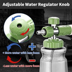 FENG PAI Pressure Washer Foam Cannon Dual-connector Accessory, 7 Power Washer Sprayer Nozzle, 1/4" Quick Connect Double Tip Attachment For Soap Cannon - Image 2