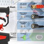 RIDGE WASHER Pressure Washer Gun 5000 PSI with Nozzle Bracket - Image 6