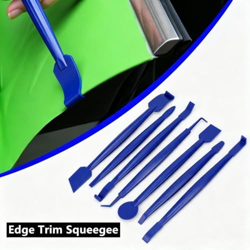 Umaki Window Tint Application Kit Vinyl Wrap Tools with Heat Gun, 4inch Squeegee, Car Film Knife & 10 Blades, Spray Bottle, Rubber Squeegee - Image 6