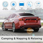 TINGLU 6PCS Window Shades for Nissan Altima 2019-2024 2025 Accessories Car Side Full Windows Cover Camping Rear Triangular Windshield Sun Shade Sun UV Rays Privacy Protection - Image 6
