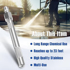 JOEJET Shooter Tip for Pressure Washer, 1/4" Quick Connect - Image 4