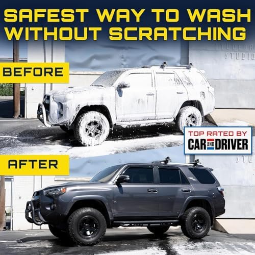 Foam King™ Gun Car Wash + Power Foam Car Wash Soap Strip (10ct = 5 Car Washes) - Connects to Garden Hose, Ultimate Scratch Free Cleaning Snow Blaster Cannon Washing - Image 6