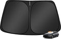 Custom Fit Windshield Sun Shade for H-yun-dai Sonata 2020-2026 | Foldable, Easy to Install & Store, Full Coverage, 210T Reflective Fabric, Blocks 99% of UV Rays by Mekdghro