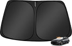 Custom Fit Windshield Sun Shade for H-yun-dai Sonata 2020-2026 | Foldable, Easy to Install & Store, Full Coverage, 210T Reflective Fabric, Blocks 99% of UV Rays by Mekdghro