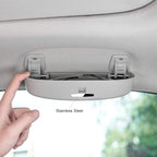 Thenice Sunglasses Storage Box for Honda Civic Accord CRV HRV Camry | Grab handle replacement, glasses case, easy to access, maximize space, easy to install, black color - Image 5