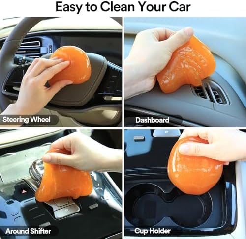 PULIDIKI Car Cleaning Gel Putty Car Cleaning Kit Car Interior Cleaner Slime - Image 4
