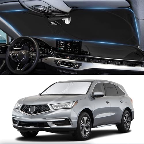 Windshield Sunshade for Acura MDX 2021-2025 2026 Window Shades Sun Visor by INSAUTO