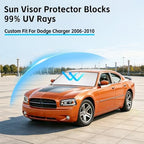 Windshield Sun Shade for Dodge Charger 2006-2010 Sunshade - Image 2