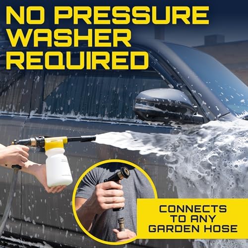Foam King Car Wash Foam Gun Sprayer, Foam Cannon Garden Hose Soap Sprayer - Image 3
