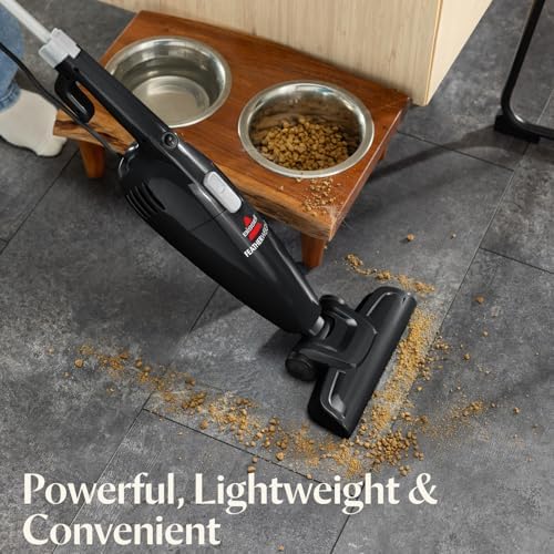 Bissell 2033M Featherweight Stick Lightweight Bagless Vacuum and Electric Broom with Crevice Tool for Hard Floors and Carpets, Black - Image 2