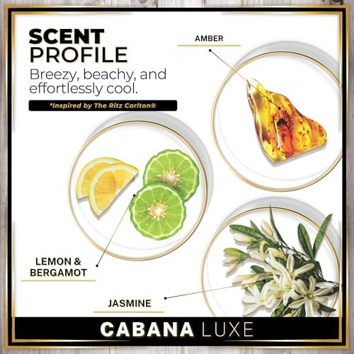 Urban Naturals Car Air Freshener Diffuser 3 Pack, Cabana Luxe Hotel Scent - Image 4