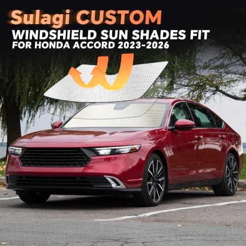 Windshield Sun Shade for Honda Accord 2023-2026 - Image 6