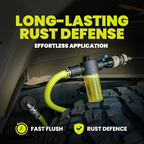 Chassis Flusher Kit - Magnetic Chassis Flusher for Off Road Vehicles & Truck Frames, Eco-Friendly Chassis & Undercarriage Wash, Australian Made, for Garden Hose - Image 5