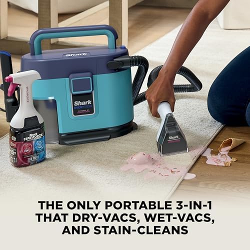 Shark EveryMess 3-in-1 Wet/Dry Vac & Stain Eliminator, 3 Tools VX102BRN - Image 3