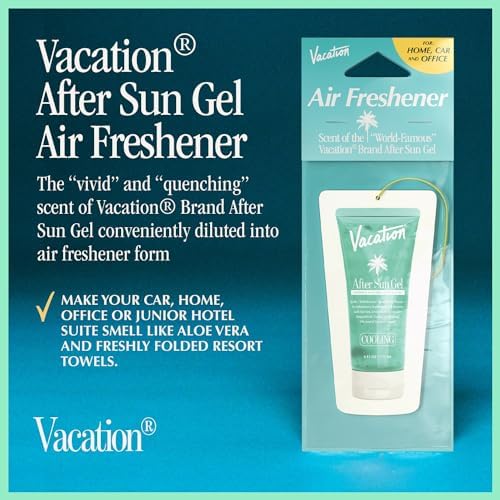 Vacation Car Air Freshener 3-Pack, After Sun Scent - Image 2