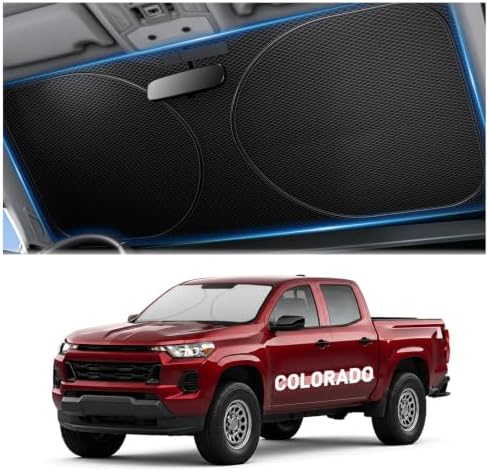 Zanch Windshield Sun Shade for Chevrolet Colorado 2015-2026 by Zanch