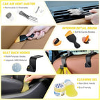 Nilight 52PCS Car Detailing Kit for Interior Exterior Car Care, Yellow - Image 3