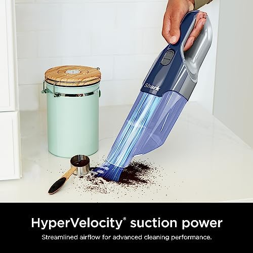 Shark Cyclone PET Handheld Vacuum, Navy Blue/Grey, CH701 - Image 2
