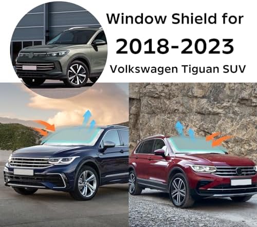 Sunshade for Volkswagen VW Tiguan 2018-2025 2026 Sun Shade Windshield Cover - Image 3