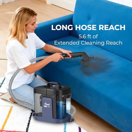 Rosewill Multi-Purpose Portable Carpet and Upholstery Cleaner, Powerful Suction 17 KPa Spot Cleaner, 550W Motor, Car and Auto Detailer, Stain/Spot Remover; Versatile Use: Carpet, Sofa, Pet Hair - Image 2