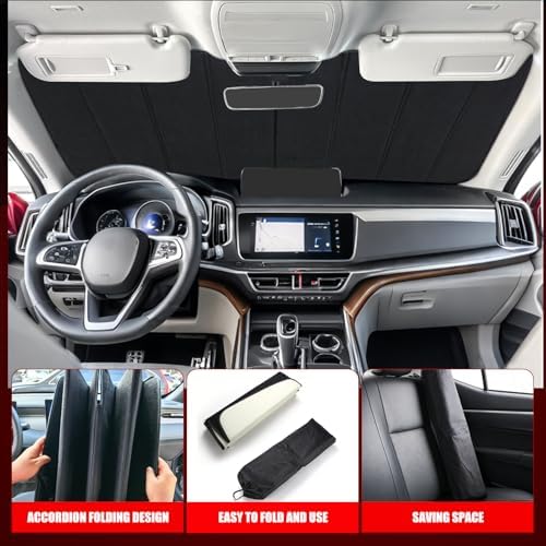 Windshield Sun Shade for Hyundai Santa Fe 2024-2025 2026 - Image 6