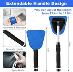 Windshield Cleaner Tool, 14Pcs Car Interior Cleaning Kit, Car Detailing Kit Interior Cleaner, Car Detailing Brushes, Car Cleaning Gel, Inside Cleaning Supplies Accessories for Women Men - Image 3