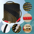 Hourleey Kink Resistant Pressure Washer Hose 100FT, High Tensile Wire Power Washer Hose with 3/8 Inch Quick Connect, 4000 PSI - Image 4