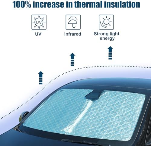 6 Layers Sun Shade for Lexus GX550 Toyota Land Cruiser 2024-2026 - Image 6
