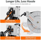 Giraffe Tools Pressure Washer Hose Reel 65ft, 3200 PSI - Image 3