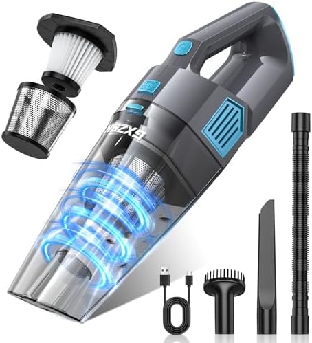 Gxzsk Handheld Vacuum Cordless, 15000PA Hand Held Car Vacuum Cleaner by GXZSK