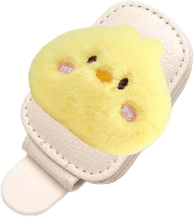 Ducks Car Visor Accessories Magnetic Leather Sunglasses Holder | Ticket Card Clip Sunglasses Mount,Cars Visor Accessories Gadgets Duck Auto Decor,Ducks Gifts for Women,Men,Mom by Unknown