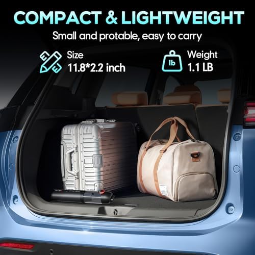 Cordless Car Vacuum XJ02, 21KPa Portable Handheld Car Vacuum Cleaner, Pre-Filter & HEPA Filter System, 7800mAh Battery, Mini Vacuum with Multi Nozzles for Car, Home, Office, Pet Hair Cleaning - Image 7