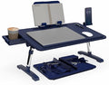Limitless TotalDesk Portable Workstation and Lap Desk with Adjustable Height & Tilt (Navy) by LimitlessInnovations