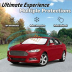 Windshield Sun Shade for Ford Fusion 2013-2021 - Image 3