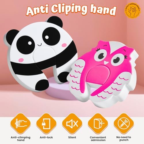Enlarged Door Stopper,6Pcs | Finger Pinch Guard,Door Slam Stopper,Door Holder to Keep Door Open - Image 3