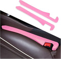 IHOTDER 2PCS Car Seat Gap Filler,Super Flexible Car Side Seat Gap Filler Car interior Accessories,Universal CCar Organizer Between Seats for Tightly Filling Seat Gaps (Pink)…… by IHOTDER