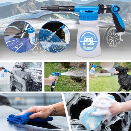 Car Wash Foam Gun Sprayer,Foam Connon for Garden Hose,Cleaning Kit - Image 6
