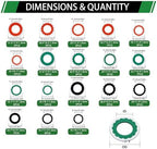 120PCS A/C Compressor Seal Washers Assortment Kit, A/C Gaskets - Image 2
