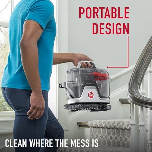Hoover CleanSlate Plus Portable Carpet + Upholstery Spot Cleaner Machine - Image 2