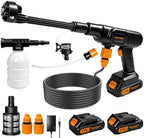 Cordless Pressure Washer, 900PSI Portable Power Washer with 6-in-1 Nozzle by Unknown