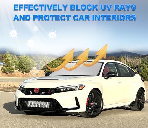 Foldable Front Windshield Sunshade fit for Honda Civic 2022-2024 - Image 6