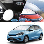 TINGLU Sun Shade for Honda Fit 2015-2020 Accessories Windshield Sun Shade Window Shade UV Rays Protection Sun Visor Cover with Steering Wheel Sunshade Storage Bag - Image 6